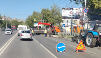 Пензенцев предупреждают об огромной пробке на улице Луначарского