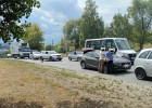 На улице Аустрина в Пензе произошла авария, движение осложнено