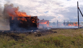 В Никольском районе Пензенской области произошел еще один страшный пожар