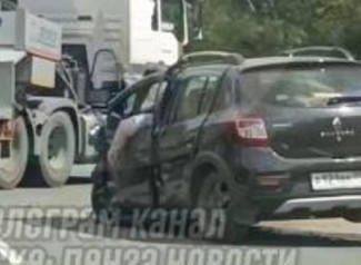 Смертельное ДТП в Пензенской области: лоб в лоб столкнулись две машины