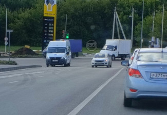 На улице Кривозерье в Пензе столкнулись две ГАЗели