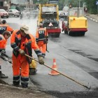 Ремонт дорог на проспекте Строителей закончат на следующей неделе