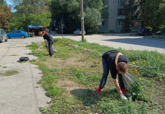 В Пензе с улиц Железнодорожного района вывезли 116 кубометров мусора