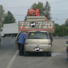 На окраине Пензы легковушка врезалась в грузовик