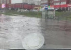 В Пензе после сильного ливня ушел под воду микрорайон Арбеково