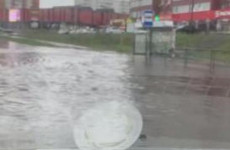 В Пензе после сильного ливня ушел под воду микрорайон Арбеково