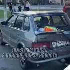 В центре Пензы жестко столкнулись автобус и легковушка