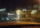 В Пензе фура застряла до самой ночи под Мостом дураков