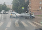 На Южной поляне в Пензе произошла авария с участием такси
