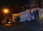 В Пензе на Чкалова загорелся автомобиль скорой помощи