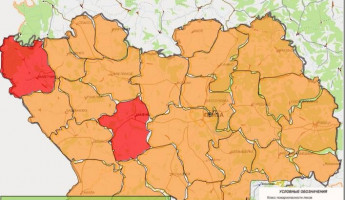 В Пензенской области прогнозируется самый высокий класс пожарной опасности