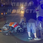 Появились подробности ДТП с мотоциклистом на улице Клары Цеткин в Пензе
