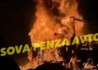На трассе в Пензенской области сгорела дотла огромная фура. ВИДЕО