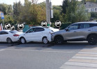 На улице Пушкина в Пензе случилось жесткое тройное ДТП