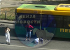 В Пензе автоледи на иномарке прямо на пешеходном переходе сбила ребенка