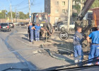 В поисках сокровищ. В Пензе перекопали дорогу на улице Карпинского
