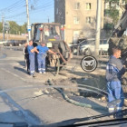 В поисках сокровищ. В Пензе перекопали дорогу на улице Карпинского