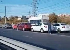 Пензенцы сообщают об аварии на Свердловском мосту
