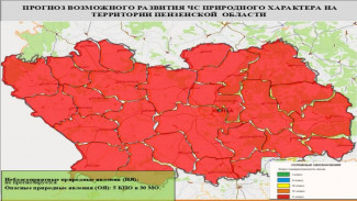 На территории Пензы и области прогнозируется наивысший класс пожарной опасности