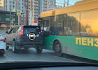 В Пензе попал в аварию новый троллейбус