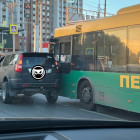 В Пензе попал в аварию новый троллейбус