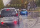 В Пензе после дождя ушла под воду улица Ладожская