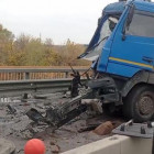 Появилось жуткое видео с места аварии на трассе М5 в Пензе