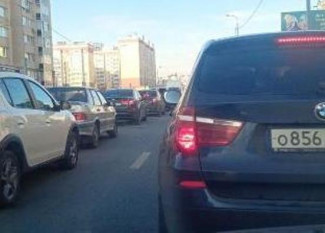 В Пензе стоит в глухой пробке микрорайон ГПЗ