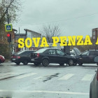 В Пензе из-за ДТП парализовало улицы Гоголя и Металлистов
