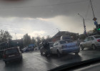 Пензенцы сообщают об аварии на перекрестке в центре города