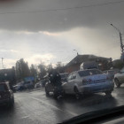 Пензенцы сообщают об аварии на перекрестке в центре города