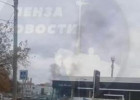Пензенцы сообщают о пожаре в районе улицы Строителей