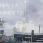 Пензенцы сообщают о пожаре в районе улицы Строителей