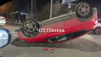 Появились новые фото с места жуткой аварии на улице Измайлова в Пензе
