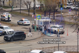 На улице Ставского в Пензе на пешеходном переходе сбили человека