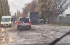 В Пензе ушла под воду улица Аустрина
