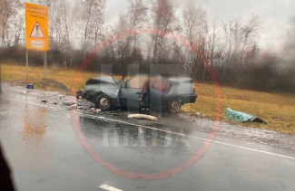 Опубликовано жуткое видео с места смертельного ДТП на трассе Тамбов – Пенза
