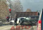 Пензенцы сообщают о жесткой аварии на улице Тамбовской