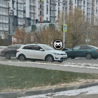 На улице Измайлова в Пензе разбилась легковушка