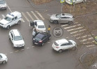 В Пензе из-за ДТП встали в пробке улицы Красная и Тамбовская