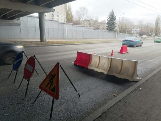 В Пензе частично перекрыли улицу 8 Марта