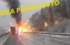 Незапланированный салют. Фура, сгоревшая в Пензенской области, перевозила пиротехнику