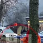 В Пензе горит Олимпийская аллея