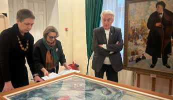 В Пензу привезли картину Марка Шагала