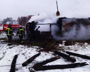 Смертельный пожар в Сердобском районе унес жизнь женщины