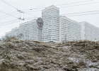 Пензенцы жалуются на снег, сброшенный на дороги во время уборки