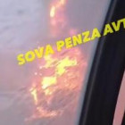 Под Пензой на 666-м километре трассы М5 вспыхнула фура. ВИДЕО