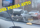Пензенцы сообщают об аварии на Гагаринском путепроводе