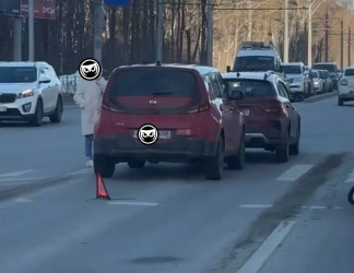 Пензенцы сообщают о ДТП на перекрестке улиц Окружной и Мира