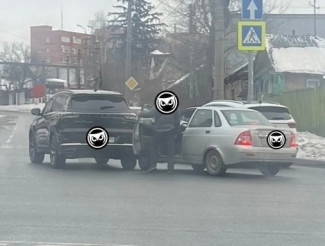 На улице Пушкина в Пензе столкнулись две машины